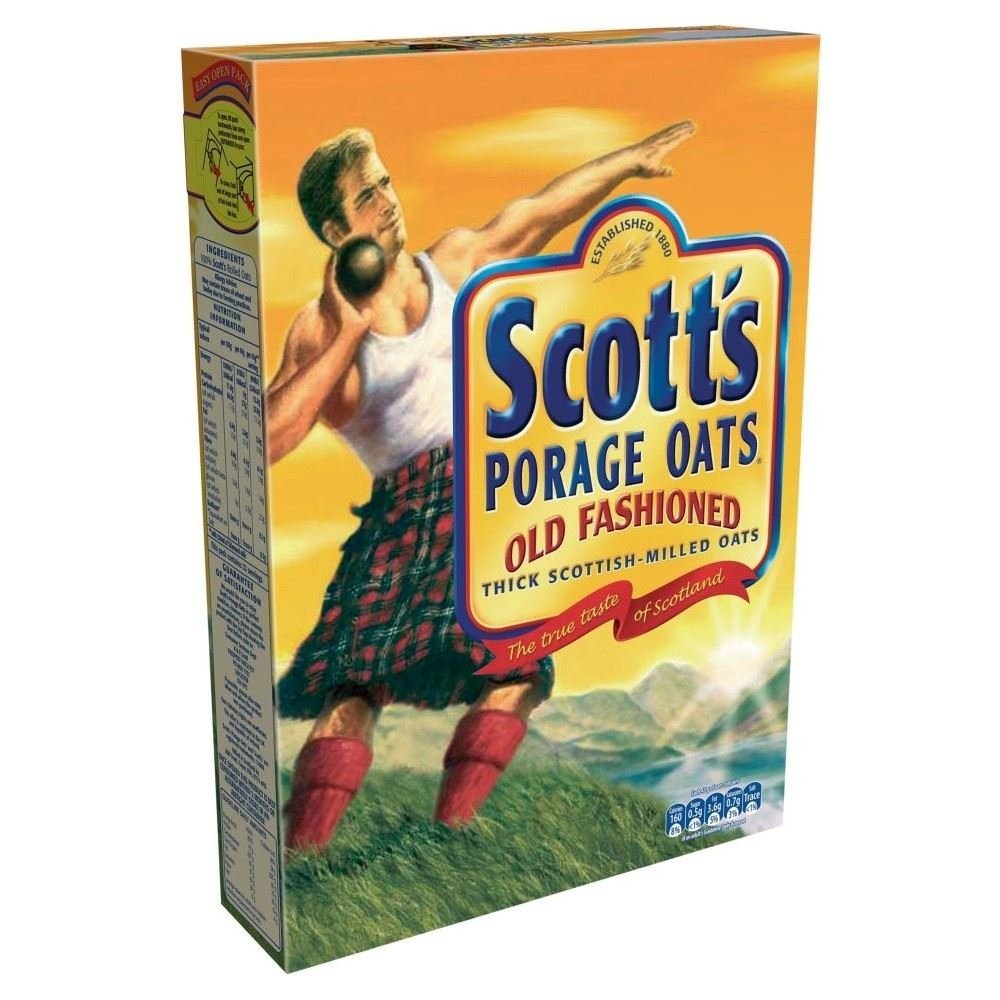 Scott's Old Fashioned Porage Oats (1Kg) - Pack of 2