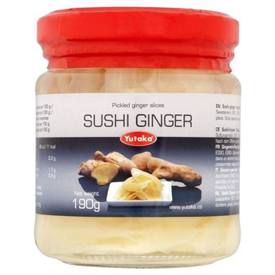 Yutaka Sushi Ginger (190g) - Pack of 2