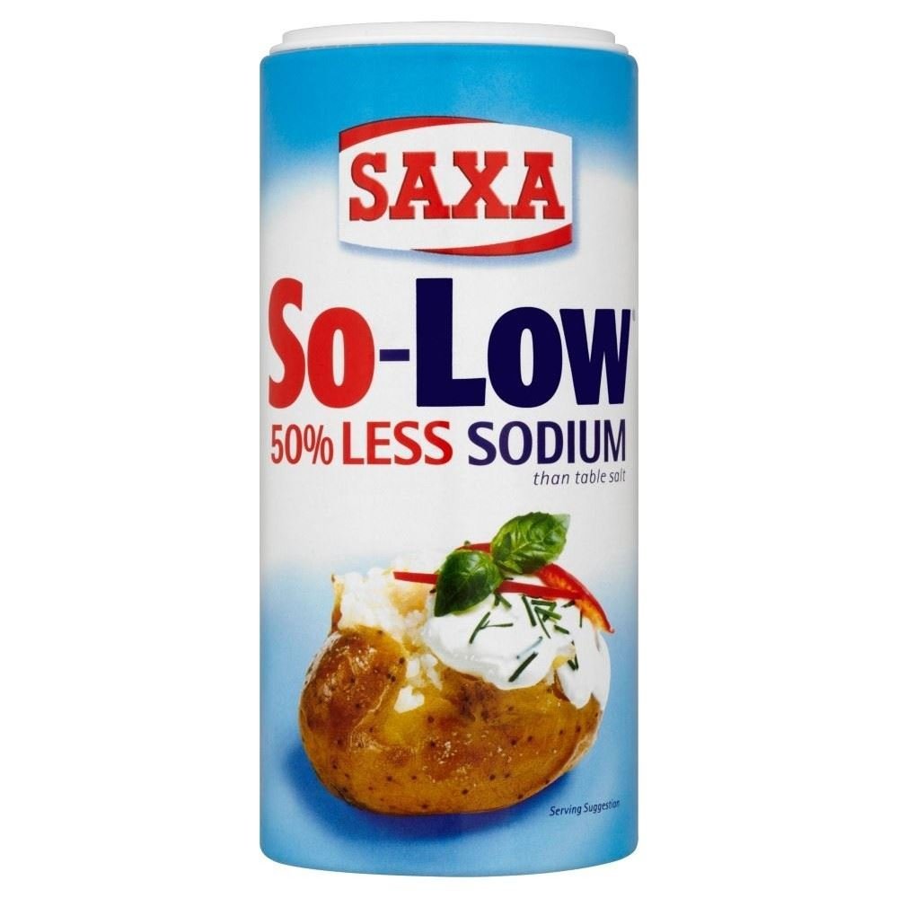 Saxa So-Low Reduced Sodium Salt (350g) - Pack of 2