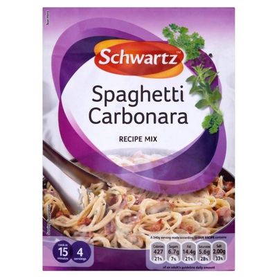 Schwartz Spaghetti Carbonara Recipe Mix (32g) - Pack of 2