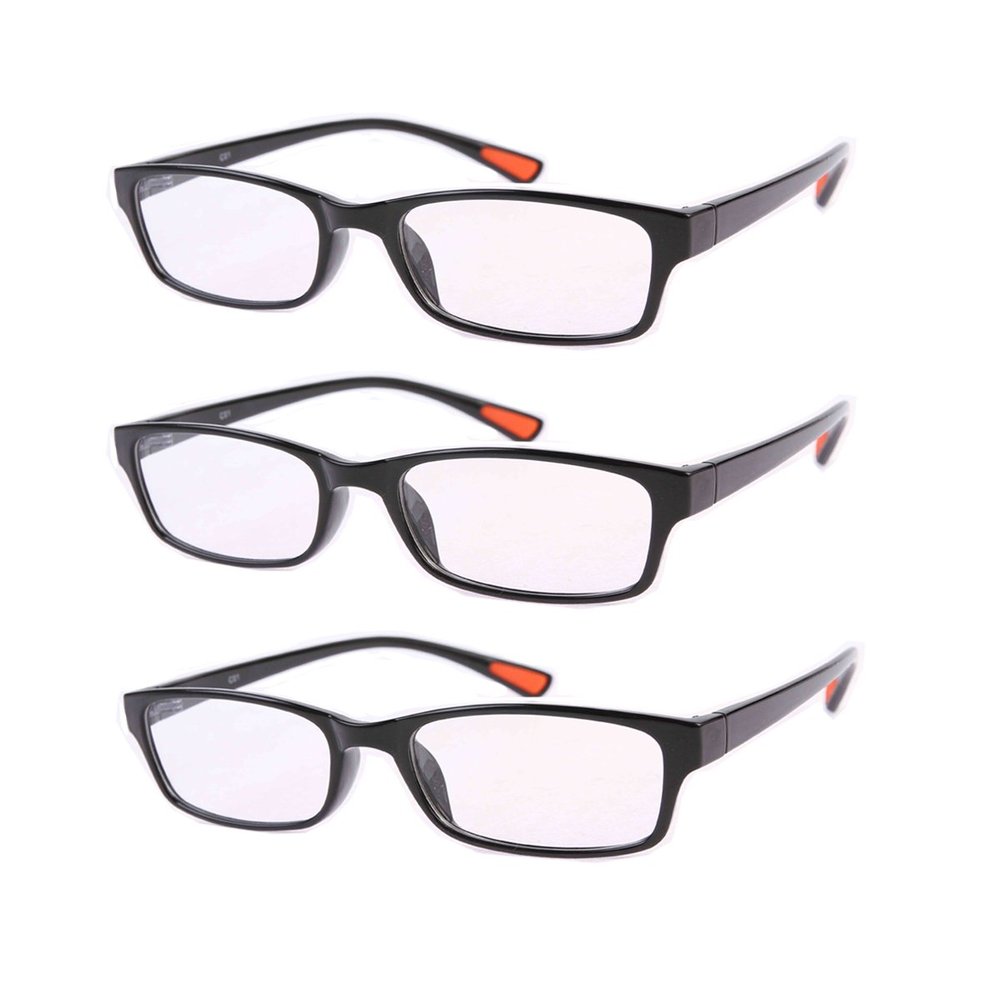 3 Pairs of Southern Seas Lightweight Flexi Frame Mens Womens Reading Glasses