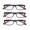 3 Pairs of Southern Seas Lightweight Flexi Frame Mens Womens Reading Glasses view 2