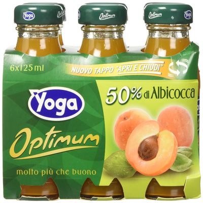 Apricot Yoga Juices 6 x 125 ml