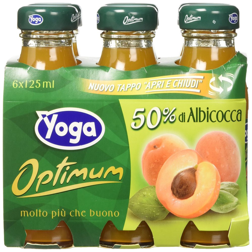 Apricot Yoga Juices 6 x 125 ml