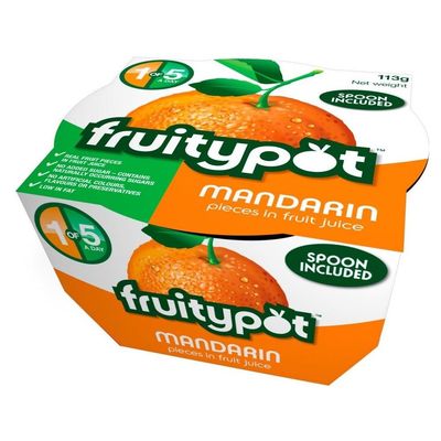 FruityPot Mandarin (113g) - Pack of 2