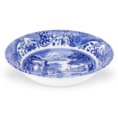 SPODE - Blue Italian - Cereal/Oatmeal 16.5cm NEW - UK MADE - RETIRED & RARE