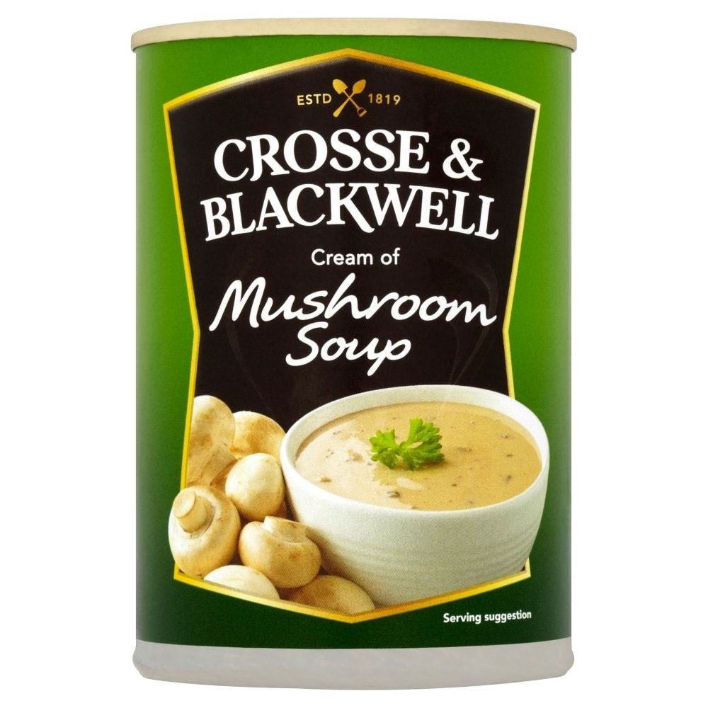 Crosse & Blackwell Cream of Mushroom Soup (400g) - Pack of 2