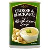 Crosse & Blackwell Cream of Mushroom Soup (400g) - Pack of 2 view 1