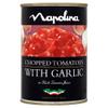 Napolina Chopped Tomatoes with Garlic in Tomato Juice (400g) - Pack of 2 view 1