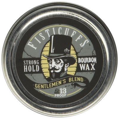 Fisticuffs Mustache Wax Fisticuffs Strong Hold Mustache Wax Gentlemen'S Blend 1 Oz. Tin
