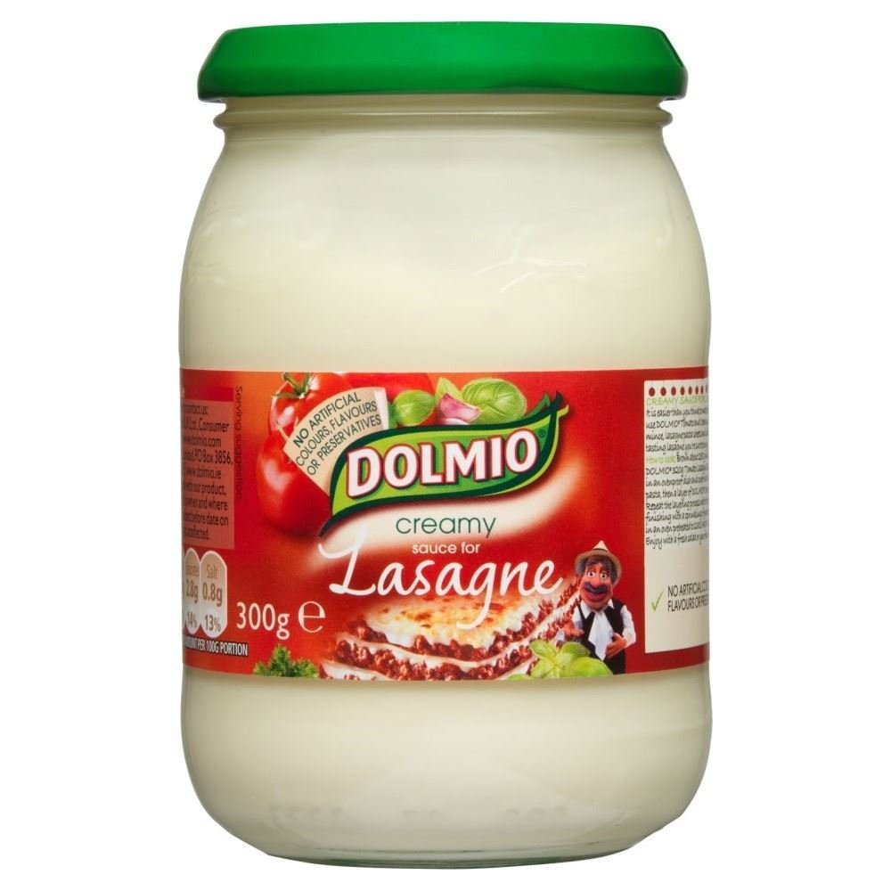 Dolmio Lasagne Creamy Sauce for Lasagne (300g) - Pack of 2