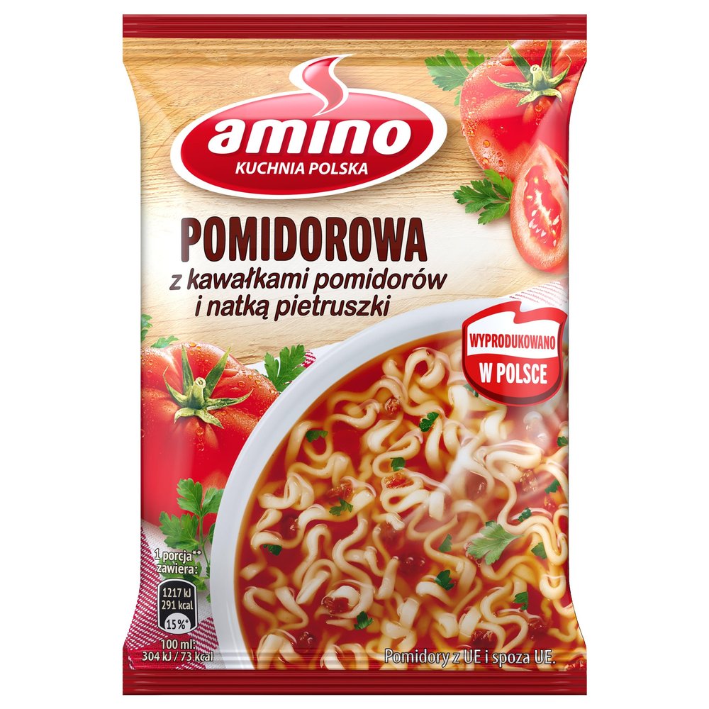 Amino Tomato Soup with Noodles, 61 g