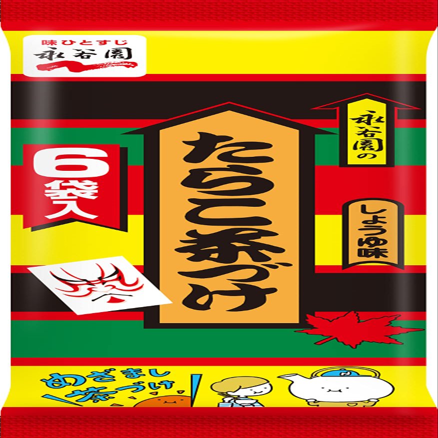 Nagatanien cod roe Ochazuke 6 Bags 5 Pieces Japan