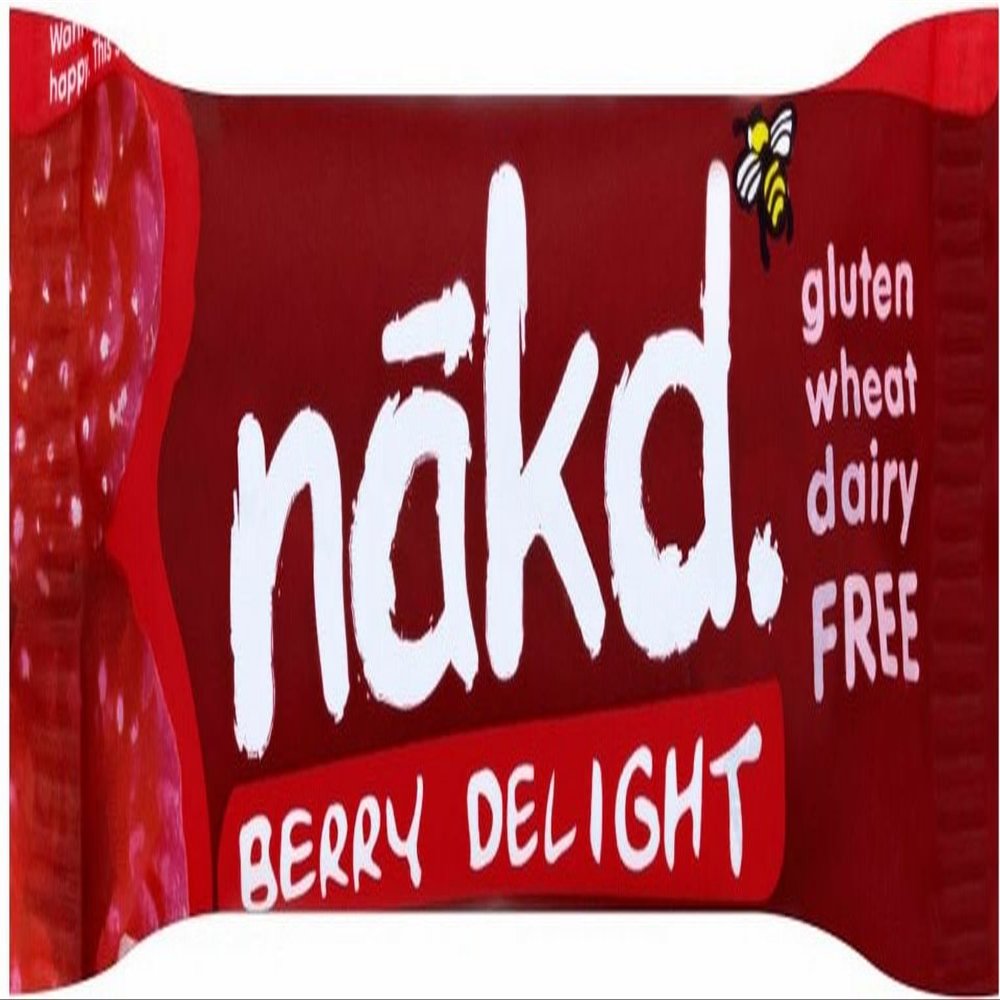 Nakd Berry Delight Gluten Free Bar (35g) - Pack of 6