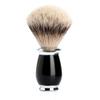 091K56 MHLE PURIST, Black Silvertip Badger Shaving Brush view 1