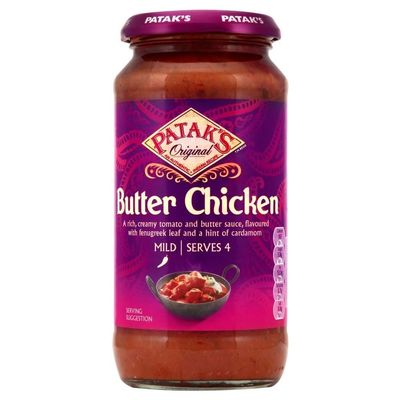 Patak's Butter Chicken Sauce Original (450g) - Pack of 6