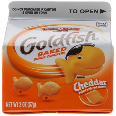 Pepperidge Farm Goldfish Cheddar Crackers, 2 Ounce (Pack of 12)