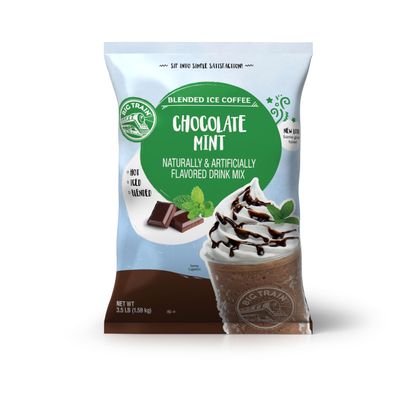 Big Train Blended Ice Coffee, Chocolate Mint, 3.5 Pound