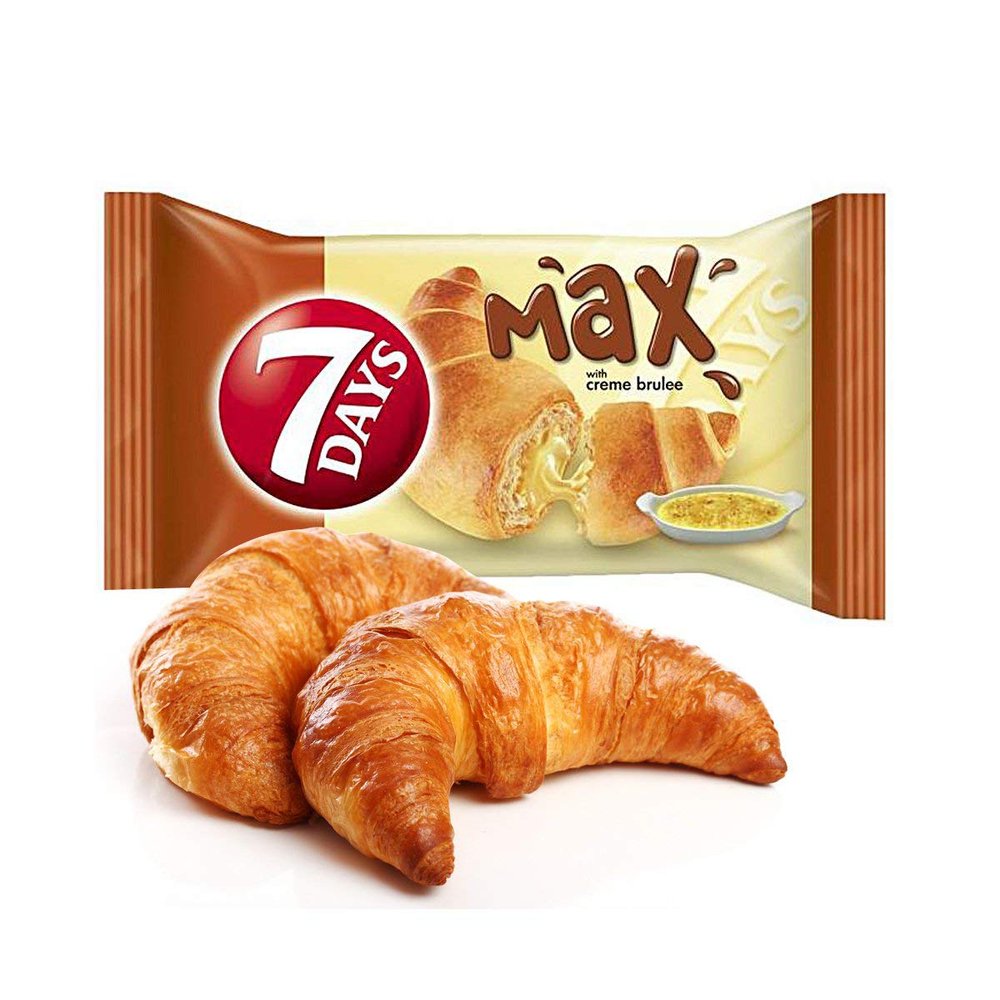 20 x Croissant 7 Days MAX Cocoa Double EU Made Long Date Fresh Stock Wholesale Price (Cocoa & Vanilla Double Max)