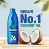 Parachute 100% Pure and Natural Unrefined Coconut Oil | No Chemicals & Added Preservatives | 500ml Bottle view 2