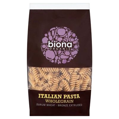 Biona Organic Bronze Extruded Wholewheat Fusilli (500g - Pack of 6