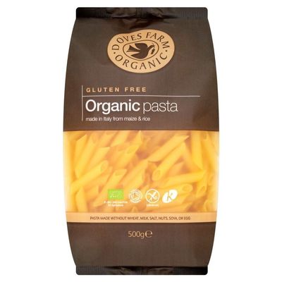 Doves Farm Gluten Free Organic Penne Pasta (500g) - Pack of 6