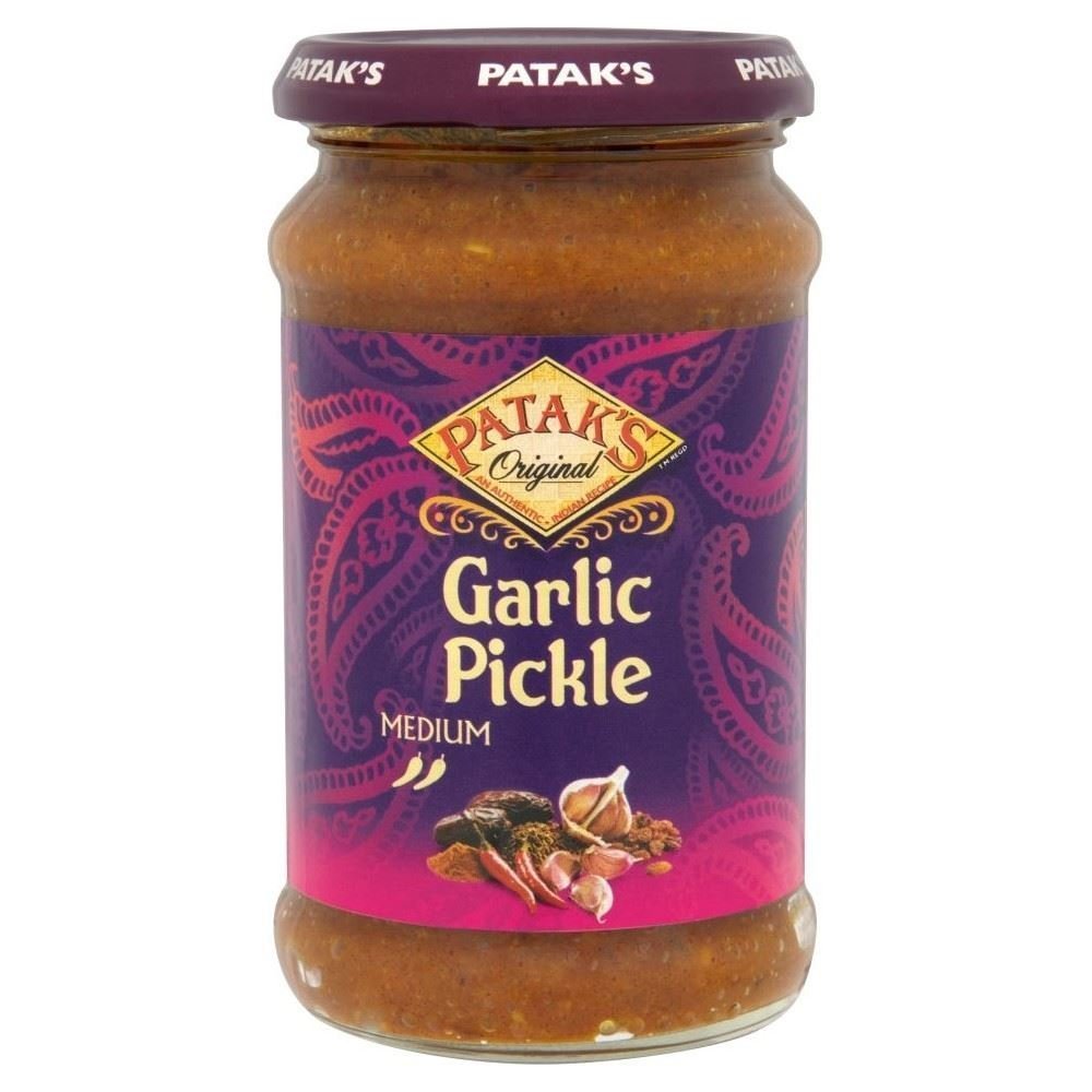 Patak's Garlic Pickle Medium (300g) - Pack of 6