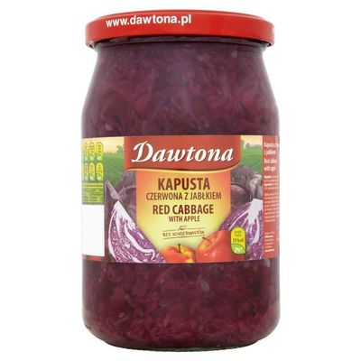 Dawtona Red Cabbage with Apples - Kapusta Czerwona z Jablkiem (680g) - Pack of 6