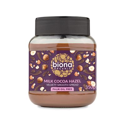 Biona Organic Milk Chocolate Hazelnut Spread 350g