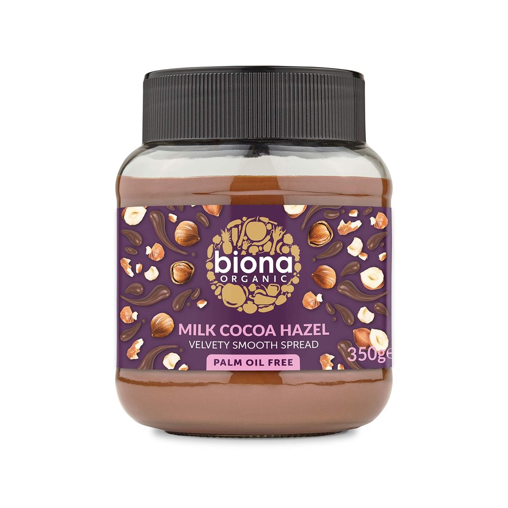 Biona Organic Milk Chocolate Hazelnut Spread 350g