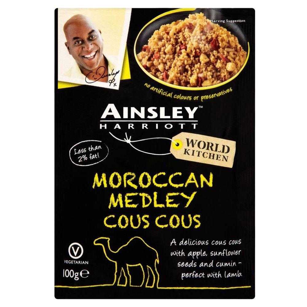 Ainsley Harriott Moroccan Medley Cous Cous (100g) - Pack of 6