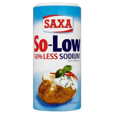 Saxa So-Low Reduced Sodium Salt (350g) - Pack of 6