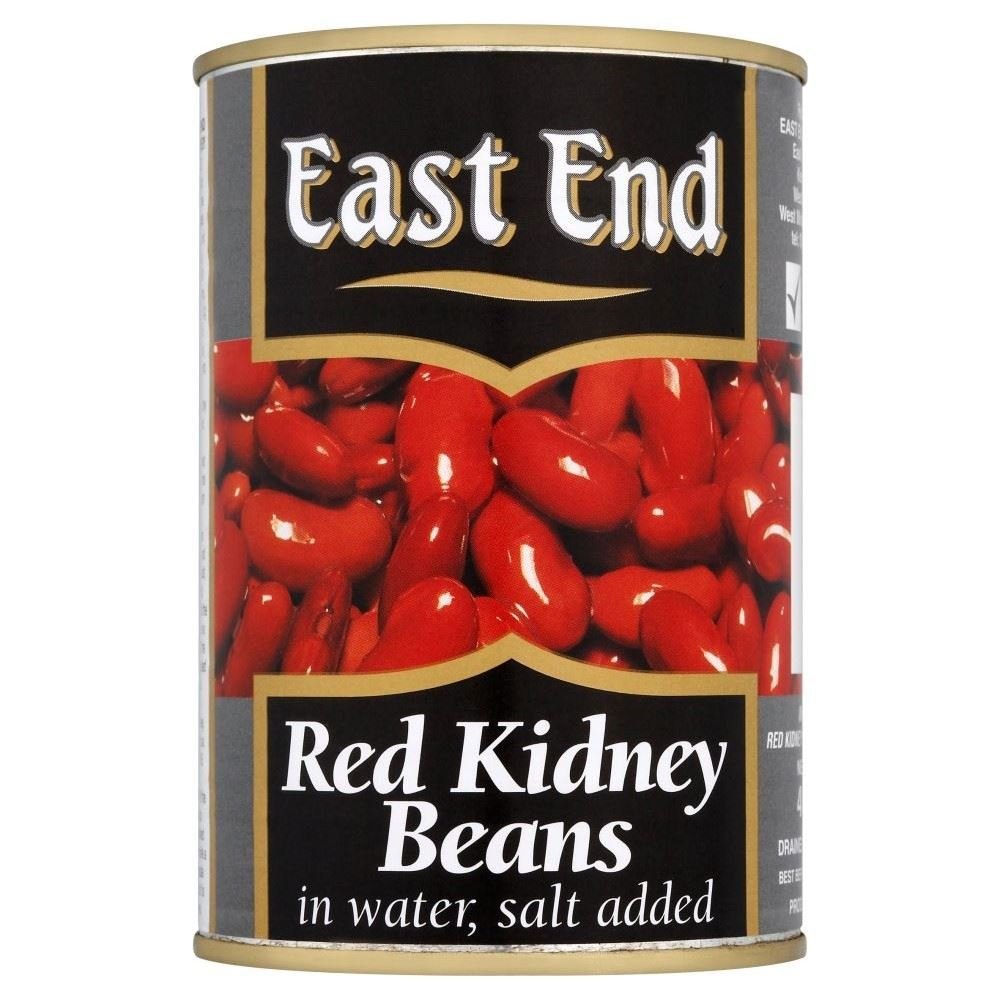 East End Red Kidney Beans in Brine (400g) - Pack of 6