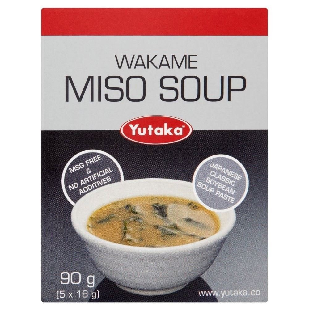 Yutaka Japanese Miso Soup (5 per pack - 90g) - Pack of 6