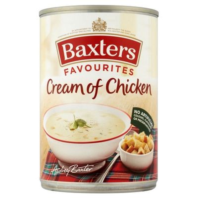 Baxters Favourites Cream of Chicken Soup (400g) - Pack of 6