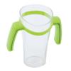 NRS Healthcare Nosey Cup with Handles - Clear view 1
