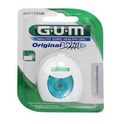 6x Gum Original White Floss 30 M 30 M 6