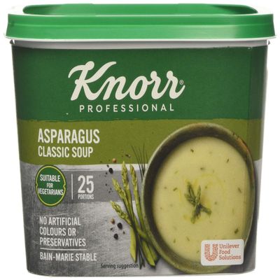 Knorr Classic Asparagus Soup Mix, 25 Portions (Makes 4.25L), 39736801