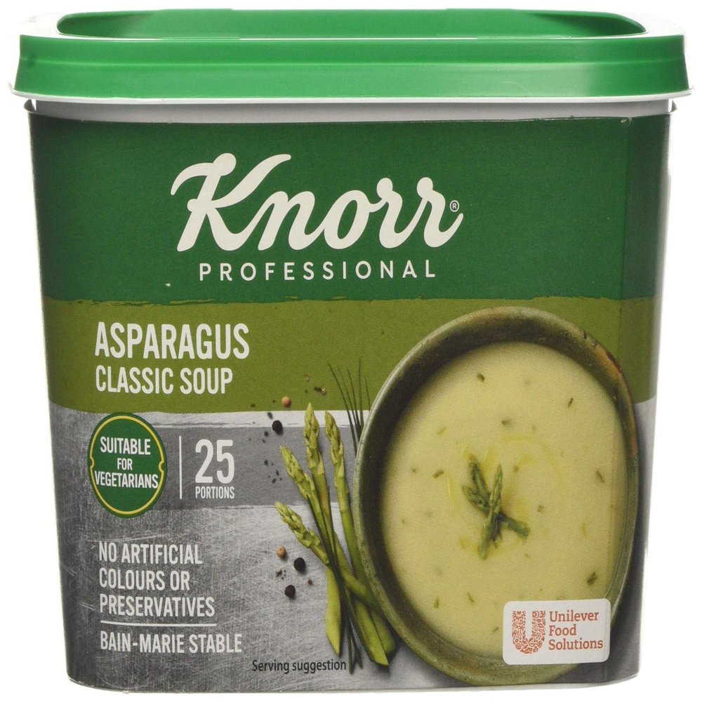 Knorr Classic Asparagus Soup Mix, 25 Portions (Makes 4.25L), 39736801