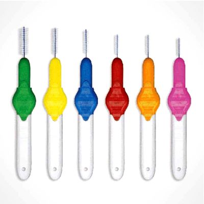 Mini vision Tangerine 2.0mm Bulk Pack 100 Brushes