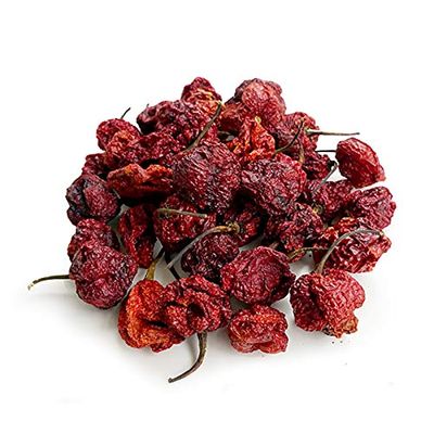 Genuine 100% Carolina Reaper Pods 25g - 500g Worlds Hottest Chilli (100g)