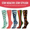 Celeste Stein Therapeutic Graduated Compression Socks, Navy, 8-15 mmHg Queen Plus Calf view 4