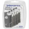 Interprox Plus X-maxi interdental brushes, grey (3 x packs of 4 brushes each) view 1