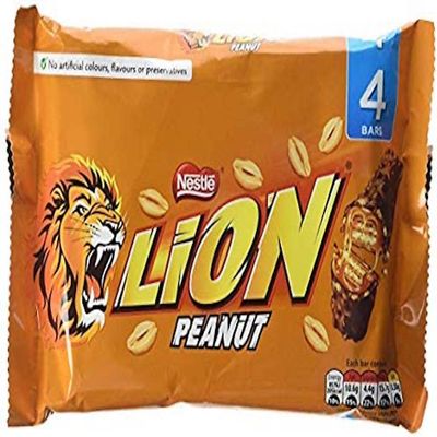 Lion Bar Peanut Multipack Pack of 4