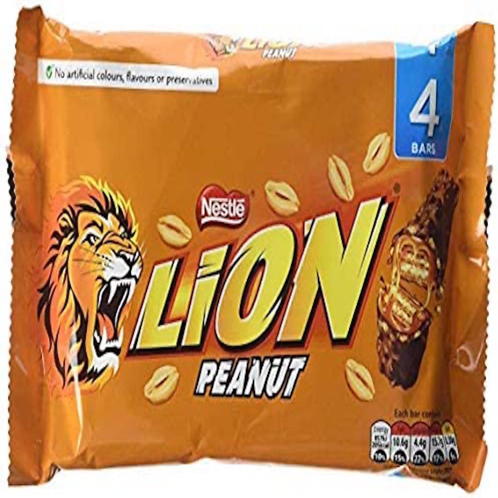 Lion Bar Peanut Multipack Pack of 4