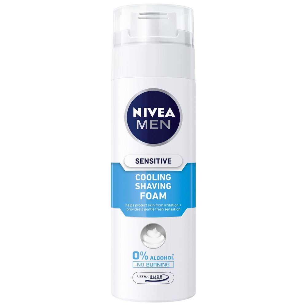 Nivea Sensitive Cooling Shaving Foam Cool for Men 200 ml