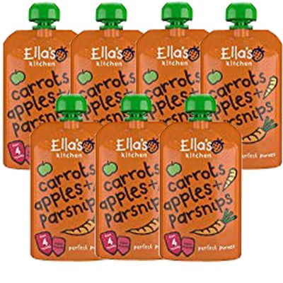 Ellas Kitchen | Carrot, Apple & Parsnip | 7 x 120G