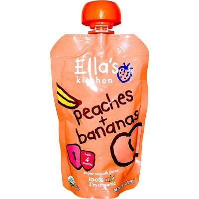 Ellas Kitchen | Peaches & Bananas | 7 x 120G