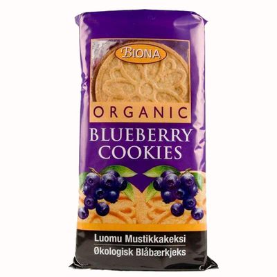 Biona | Blueberry Filled Cookies | 12 x 175G
