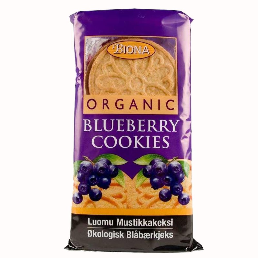 Biona | Blueberry Filled Cookies | 12 x 175G